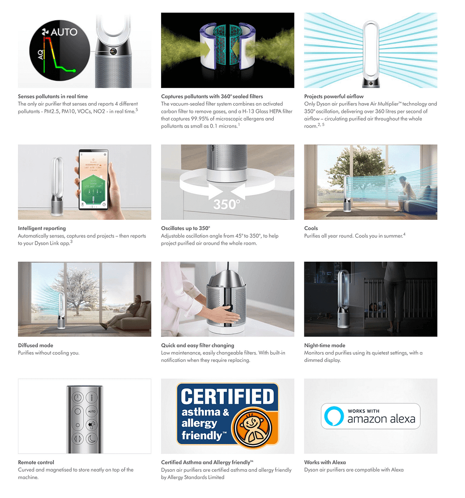 dyson air purifier cleaning instructions